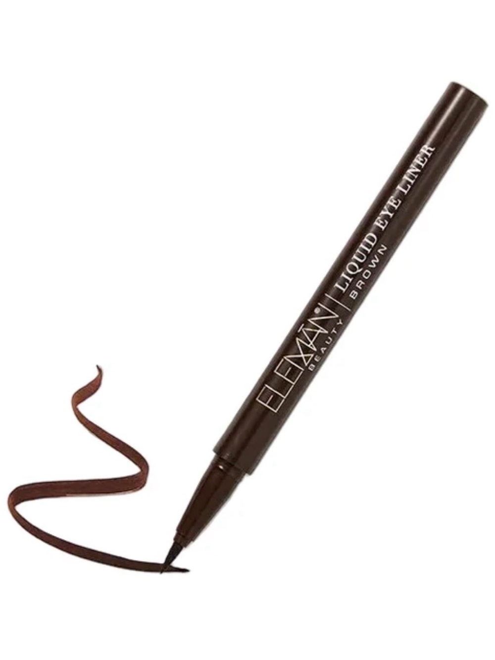 Eleman Beauty Liquid Eyeliner with Felt Tip - Brown
